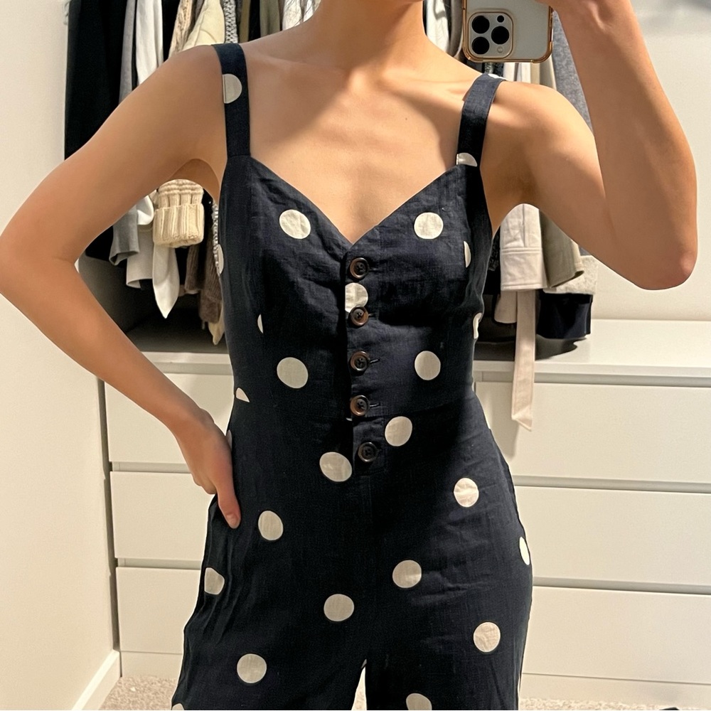 URBAN OUTFITTERS POLKADOT JUMPSUIT